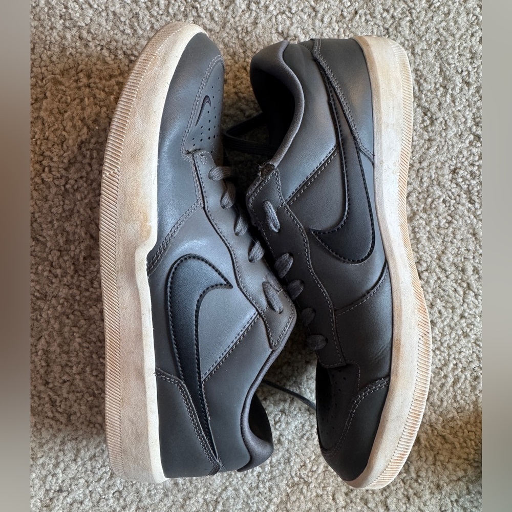 Nike Gray SB Sneakers, Size 10
